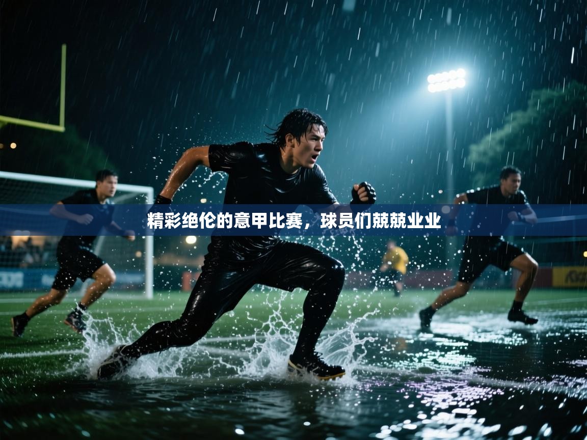 精彩绝伦的意甲比赛，球员们兢兢业业  第1张